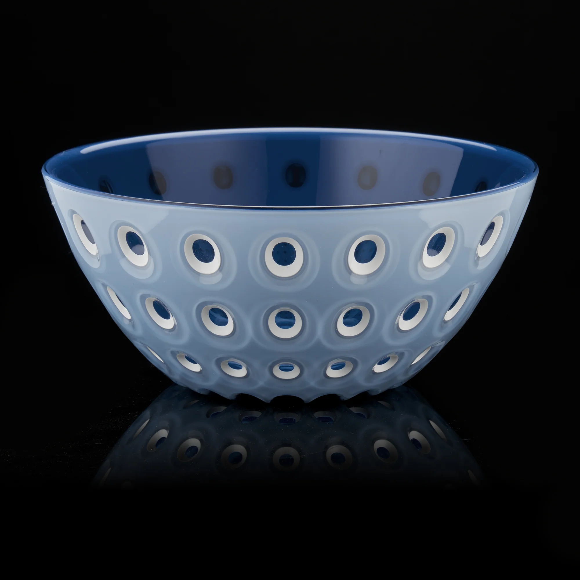 BOWL "LE MURRINE" Light blue/White/Blue - Image 3
