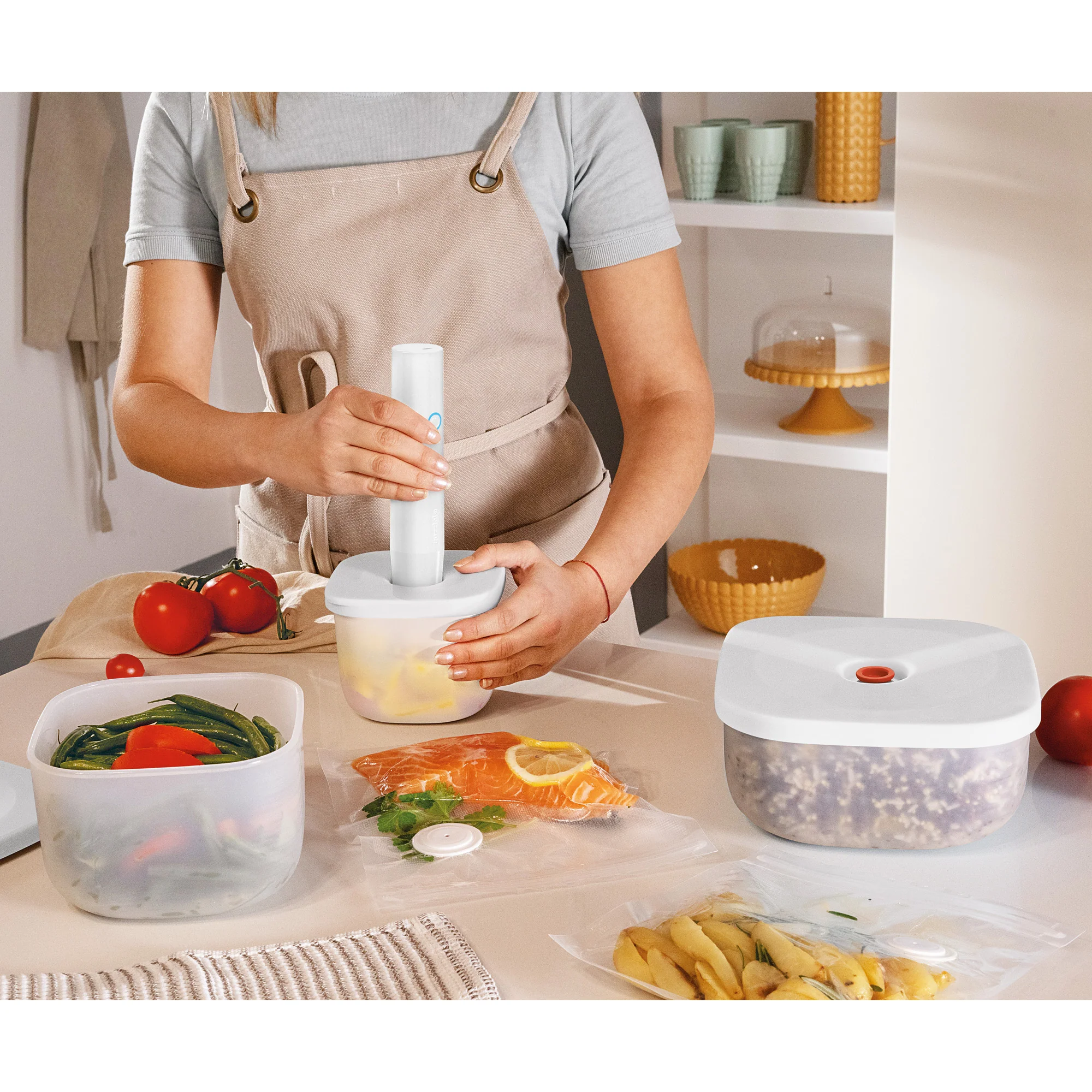 DEEP VACUUM CONTAINER 'SAVE-IT' "FOOD STORAGE" - Image 19