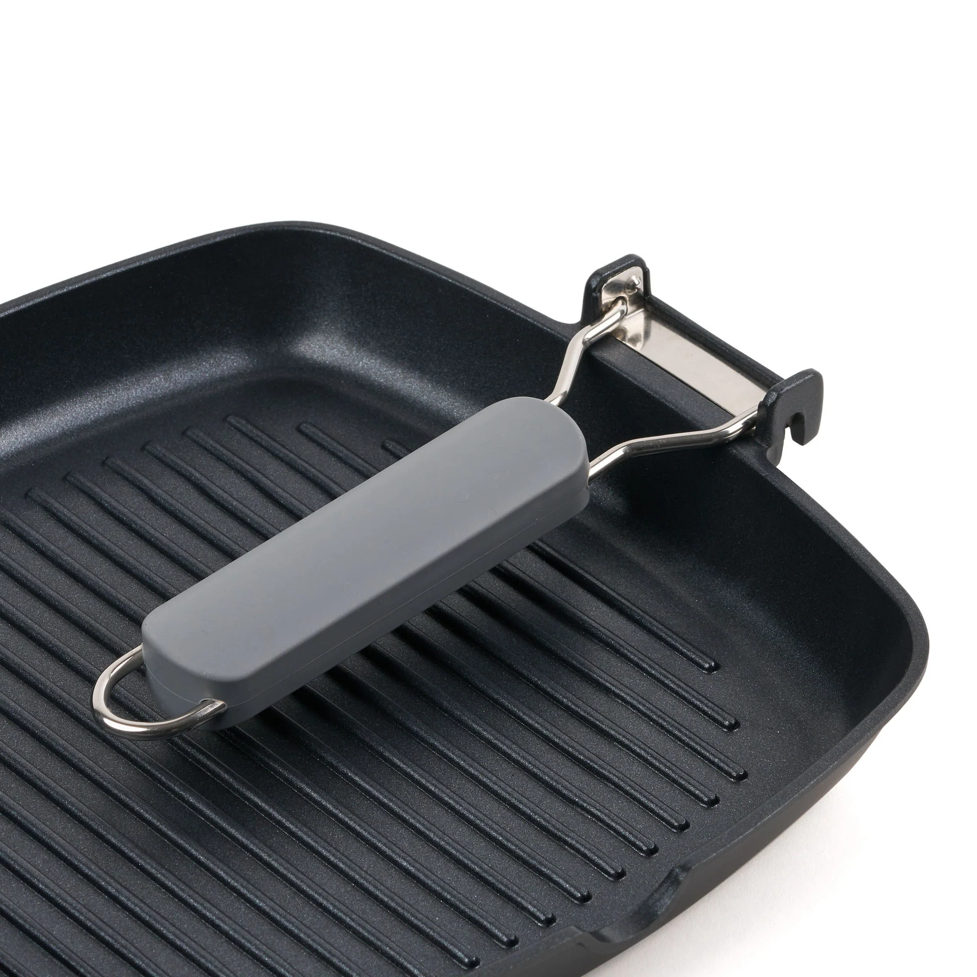 GRILL PAN WITH FOLDABLE HANDLE "COOK&SPECIAL" - Image 3