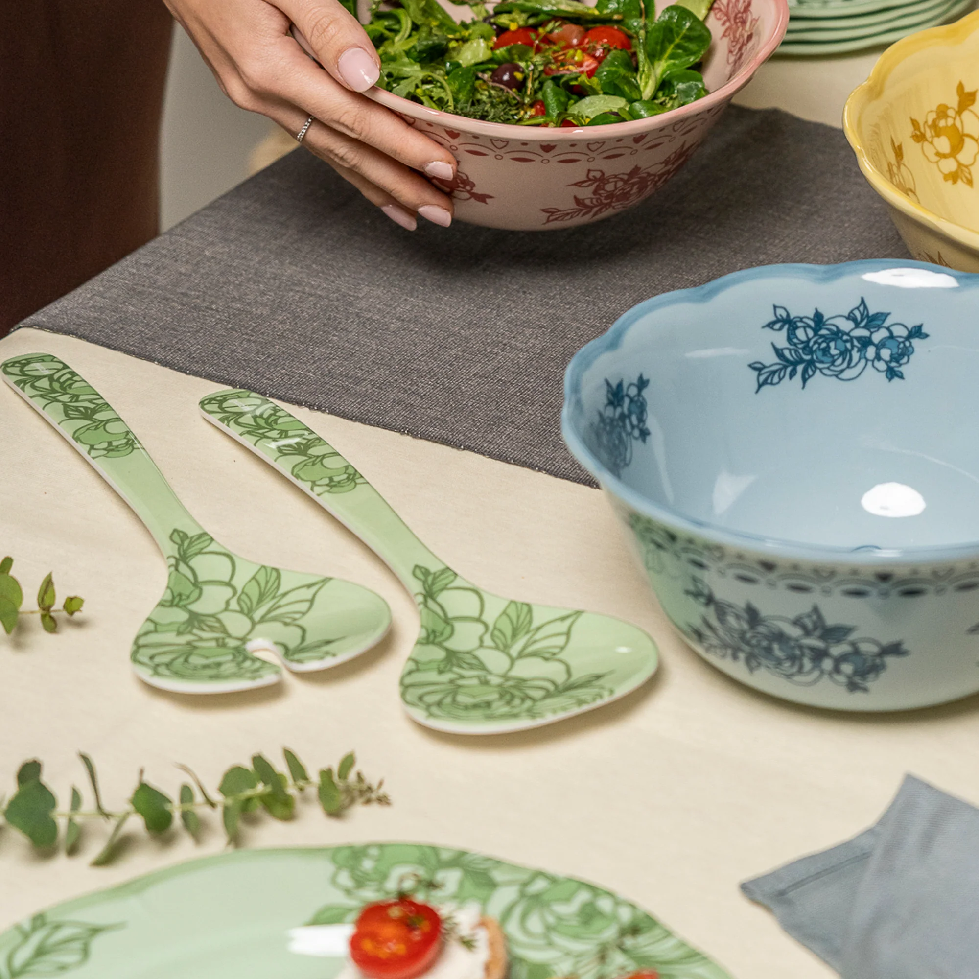 SALAD SERVERS "JOSEPHINE" - Image 3