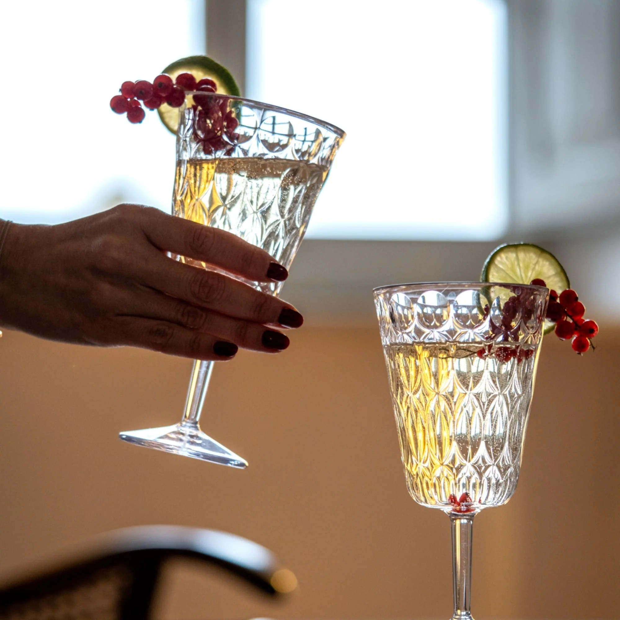 SET OF 4 GOBLETS "VANITY" - Image 2