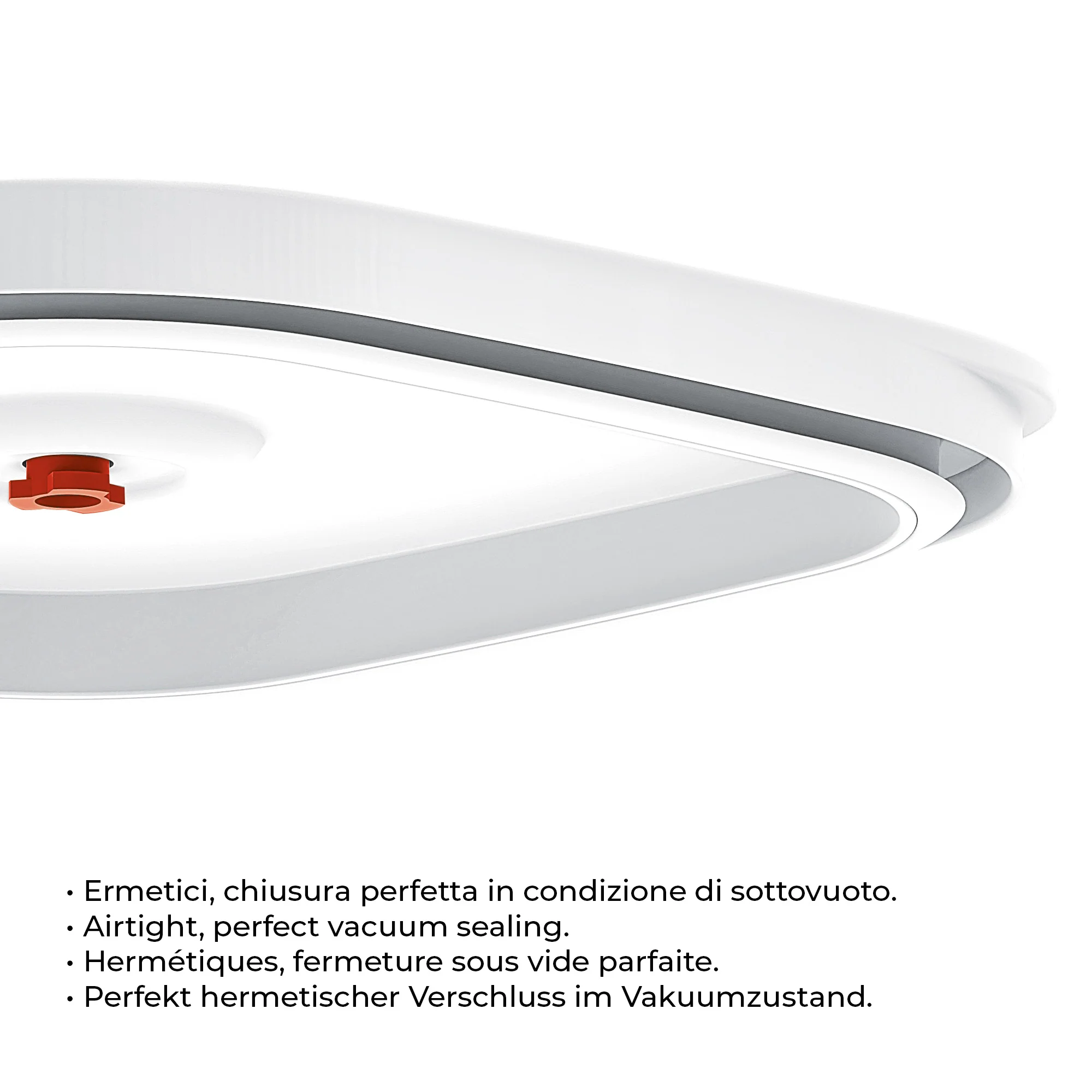SHALLOW VACUUM CONTAINER 'SAVE-IT' "FOOD STORAGE" - Image 9